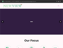 Tablet Screenshot of newviewpublication.com